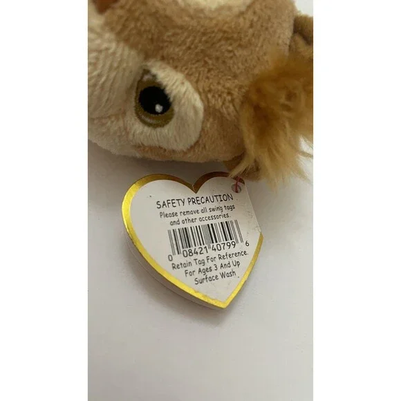 2011 TY Beanie Babies Alvin And The Chipmunks Movie Plush 7" With Original Tags - Picture 11 of 14